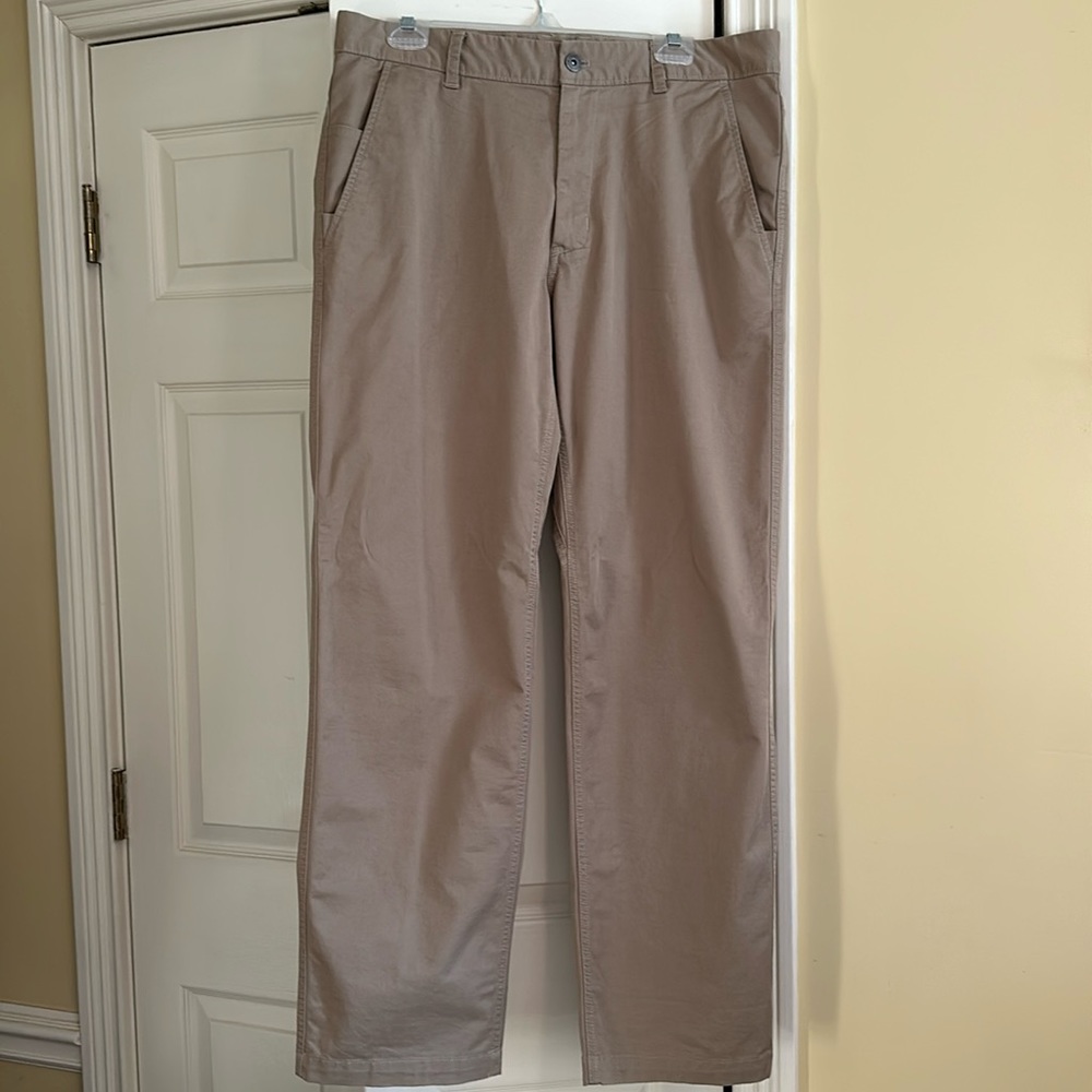 Men’s TNF North Face Flat Front Khakis Like New 34x34 Pants Slacks